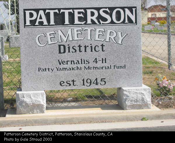 Patterson Cemetery District
