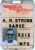Strong, Homer Richard, Halliburton Company Employee Badge Strong, Homer Richard, Halliburton Company Employee Badge