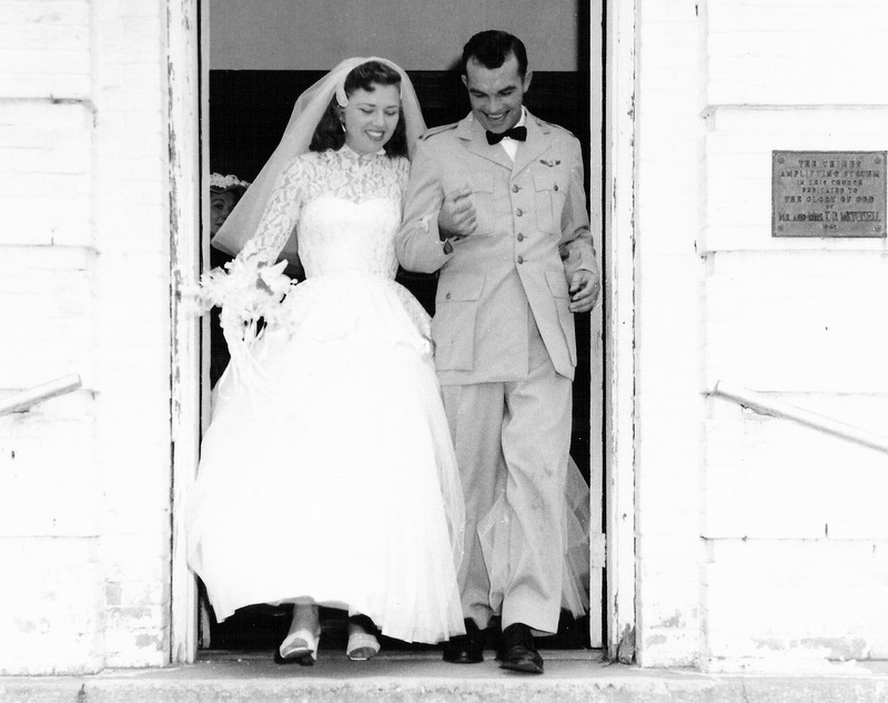 Parker, Bettye Sue marriage to John Robinson 