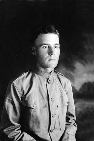 Gentry, Jess Newton WWI Photo